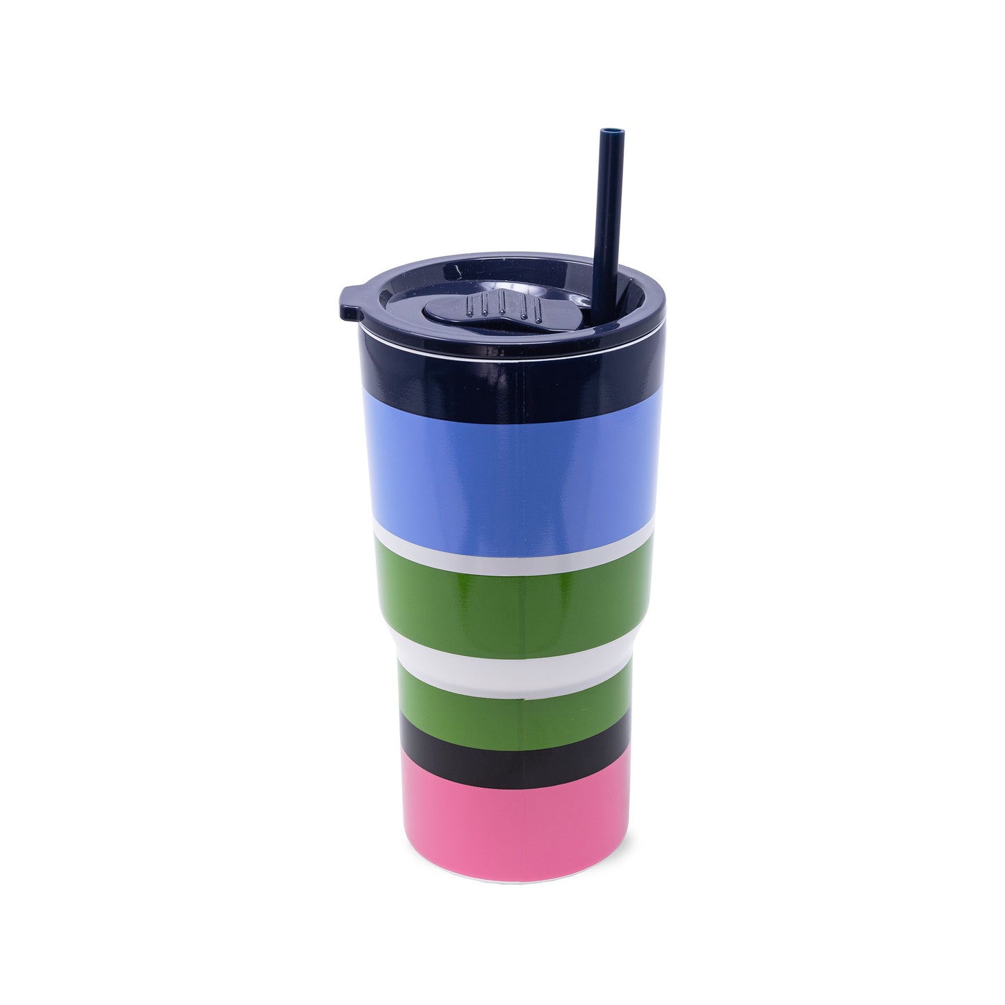 Stainless Steel 20 oz. Tumbler, Sunny Day Stripe