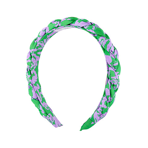 Lilly Braided Headband, Salty Sandbar