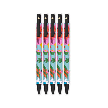 Click Pen Set, Safari Floral