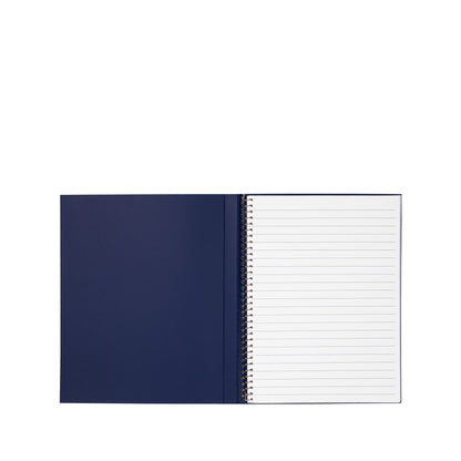 Concealed Spiral Notebook, Sunny Day Stripe