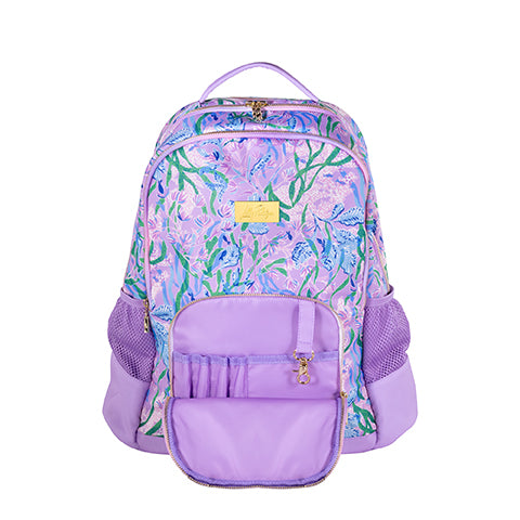 Lilly Backpack Seacret Escape Plum Charming Boutique