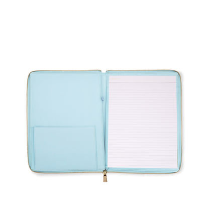 Notepad Zip Folio, Safari Floral