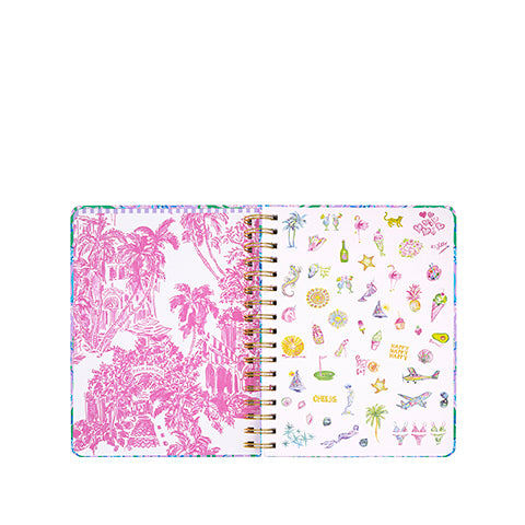 17 Month Monthly Planner, Seacret Escape