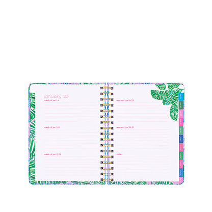 17 Month Monthly Planner, Seacret Escape