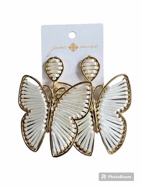 Butterfly Statement Earrings