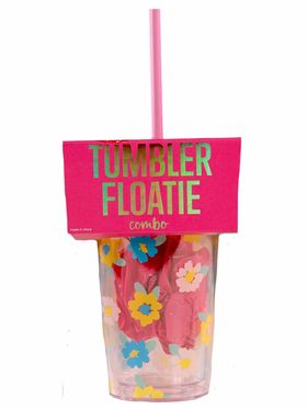 SS Tumbler Floatie Floral