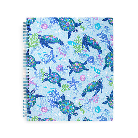 Notebook with Pocket, Turtle Dream