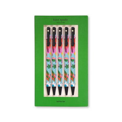 Click Pen Set, Safari Floral