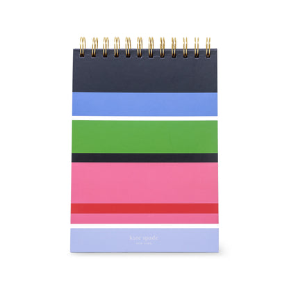 Desktop Weekly List Planner, Sunny Day Stripe